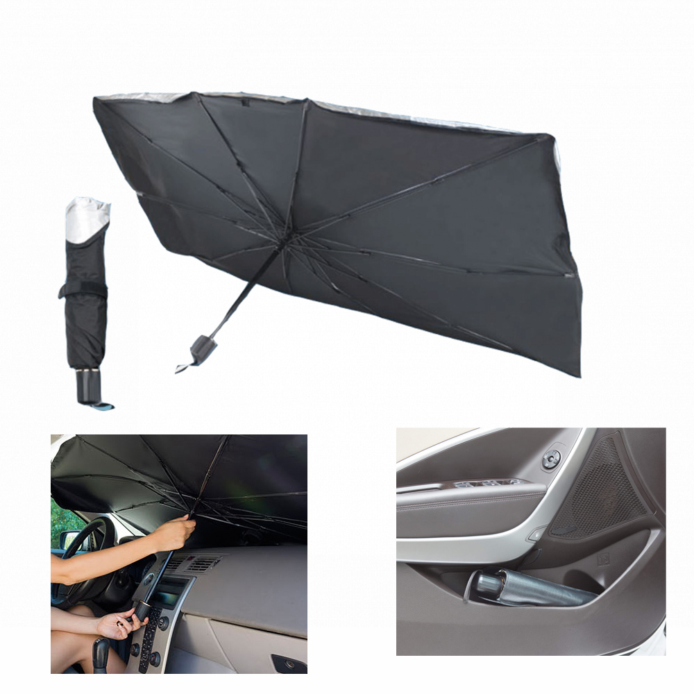 Auto-Sonnenschirm XL für die Windschutzscheibe von Praktikus