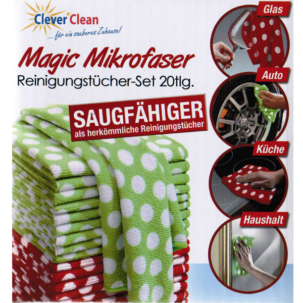 Magic Mikrofasertücher 20er Set