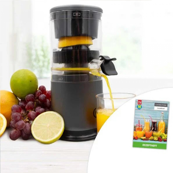 Livington JuiceBoost extracteur de jus sans fil incl. livret de recettes GRATUIT